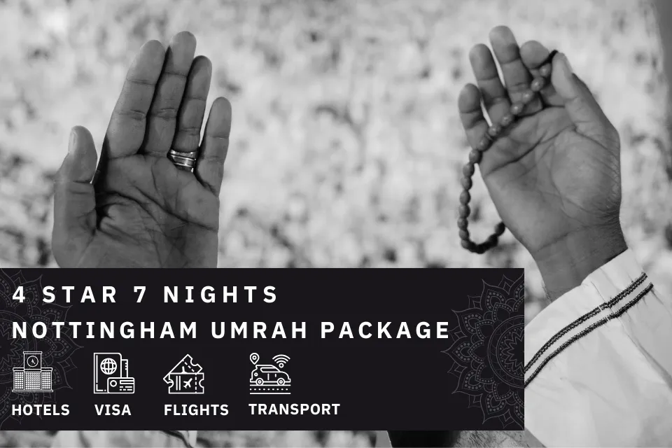 7 Nights 4 Star Nottingham Umrah Package